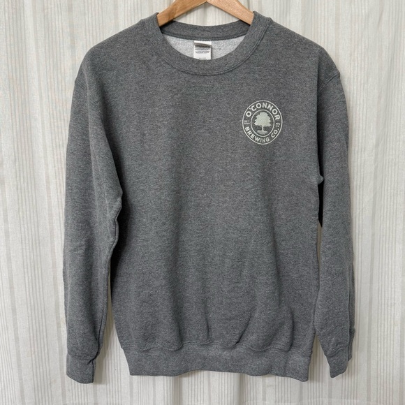 Gildan Sweaters - O’Connor Brewing Co. Norfolk Virginia Graphic Crewneck Sweater size Small